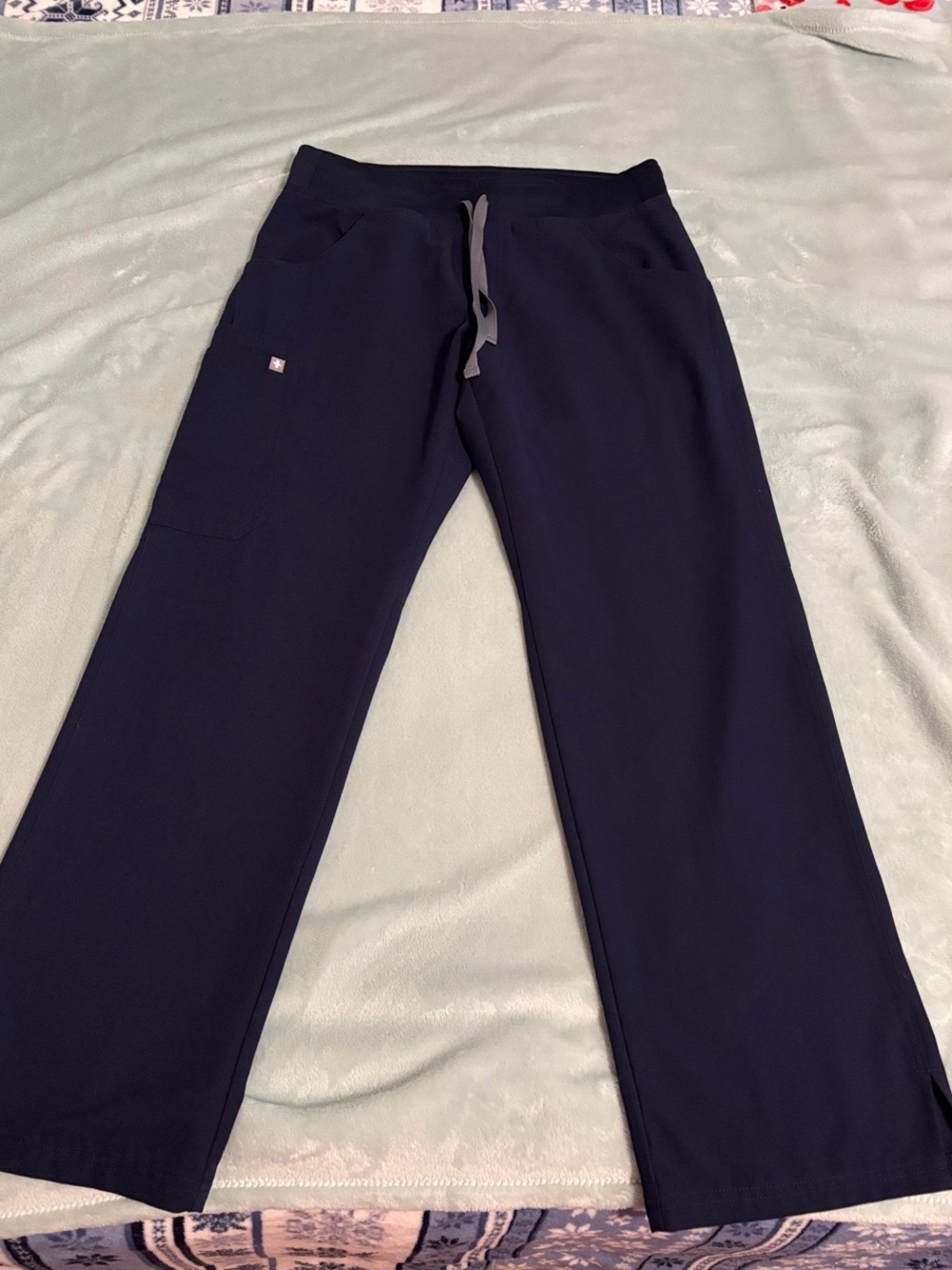Figs Women's Navy Drawstring Jogger Pants